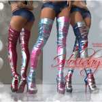 Holiday Evelyn High Boots G3F Holiday Evelyn High Boots G3F