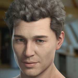 Frankie Hair for Genesis 8 Frankie Hair for Genesis 8