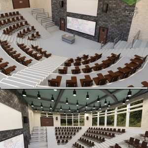 Lecture Hall with Props Lecture Hall with Props