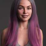 Long Unisex Style Hair Color Expansion Long Unisex Style Hair Color Expansion