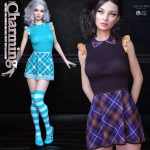 Charming Textures for dForce Emo Doll Outfit G8F Charming Textures for dForce Emo Doll Outfit G8F