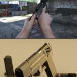 KACC G9R Pistol and Poses for Genesis 8 KACC G9R Pistol and Poses for Genesis 8
