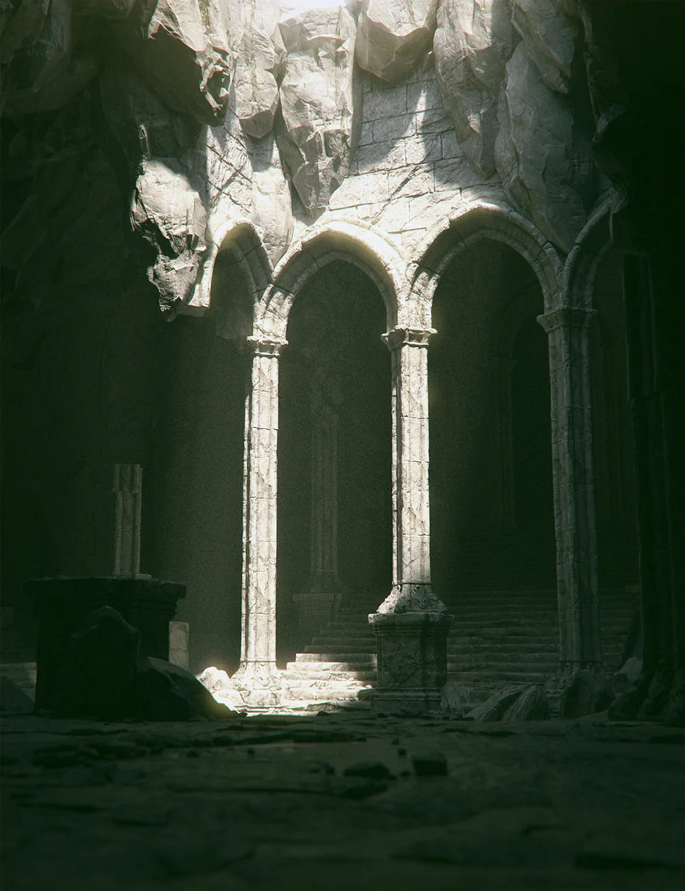 The Temple Below The Temple Below