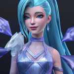 Seraphine K/DA ALL OUT For Genesis 8 and 8.1 Female Seraphine K/DA ALL OUT For Genesis 8 and 8.1 Female