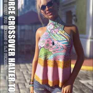 dforce Crossover Halter Top G8G8.1F dforce Crossover Halter Top G8G8.1F