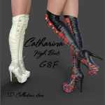 Catharina High Boots for Genesis 8 Females Catharina High Boots for Genesis 8 Females