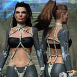 BLACKHAT:FUTURISTIC – Linked II for Genesis 3 Females BLACKHAT:FUTURISTIC – Linked II for Genesis 3 Females