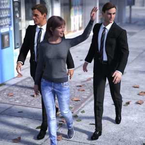 Loyal Bodyguard Poses for Genesis 9, 8.1 and 8 Loyal Bodyguard Poses for Genesis 9, 8.1 and 8