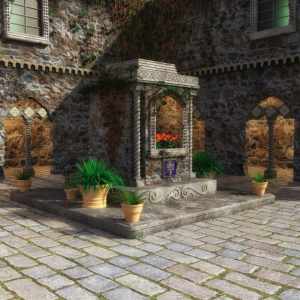 Villa Cimone Courtyard Villa Cimone Courtyard