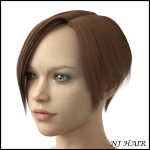 NJ Hair for Genesis 8 Female NJ Hair for Genesis 8 Female