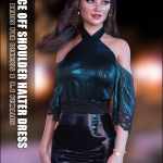 dForce Off Shoulder Halter Dress G8G8.1F dForce Off Shoulder Halter Dress G8G8.1F