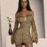 VERSUS – dForce Ruched Occasion Dress Genesis 8 and 8.1F VERSUS – dForce Ruched Occasion Dress Genesis 8 and 8.1F
