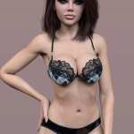 Angelic Belle Lingerie Set for Genesis 9 Angelic Belle Lingerie Set for Genesis 9