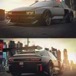 Cyberpunk Coupe Car Cyberpunk Coupe Car