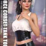 dForce Corset Tank Top G8G8.1F dForce Corset Tank Top G8G8.1F