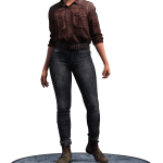 TLoU2 Dina for G8F The Farm Daz Outfit TLoU2 Dina for G8F The Farm Daz Outfit