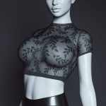dForce Mesh Crop Top for G8-8.1, 9 Females dForce Mesh Crop Top for G8-8.1, 9 Females