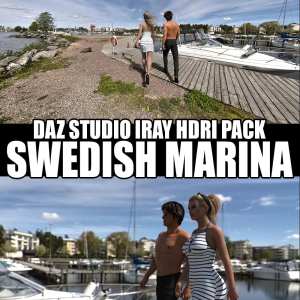Swedish Marina – DAZ Studio Iray HDRI Pack Swedish Marina – DAZ Studio Iray HDRI Pack