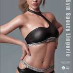 A-Sym Sporty Lingerie for Genesis 8 Female(s) A-Sym Sporty Lingerie for Genesis 8 Female(s)