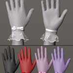 CNB Lace Gloves for Genesis 8 and 8.1 Females CNB Lace Gloves for Genesis 8 and 8.1 Females