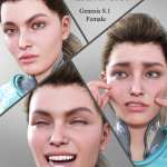 Face Control Expansion for Genesis 8.1 Female Face Control Expansion for Genesis 8.1 Female