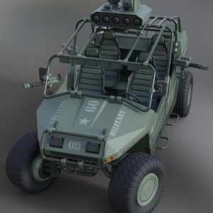 MIL ATV Vehicle Weaponry and Props MIL ATV Vehicle Weaponry and Props
