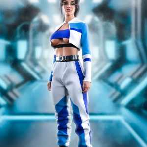 The Leader dForce outfit for Genesis 8 & 8.1 Females The Leader dForce outfit for Genesis 8 & 8.1 Females