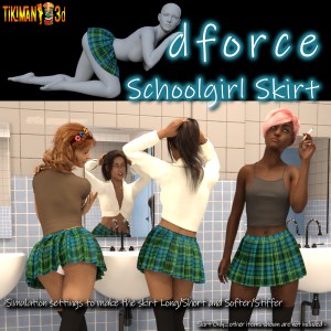 dforce Schoolgirl Skirt dforce Schoolgirl Skirt