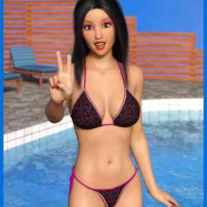 Cute & Fun 2 – Poses for G3F and G8F Cute & Fun 2 – Poses for G3F and G8F