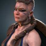 Barselaj Hair for Genesis 9 Barselaj Hair for Genesis 9