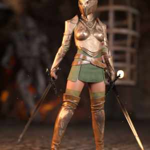 Knight Elina Outfit for Genesis 8.1 Females Knight Elina Outfit for Genesis 8.1 Females