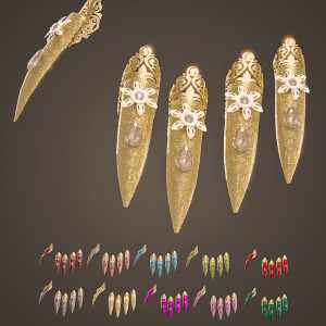 It’s Diva Time Nails for Genesis 8 and 8.1 Females It’s Diva Time Nails for Genesis 8 and 8.1 Females
