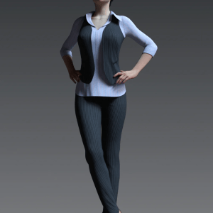 dForce Working Girl Outfit for Genesis 8 Female(s) dForce Working Girl Outfit for Genesis 8 Female(s)