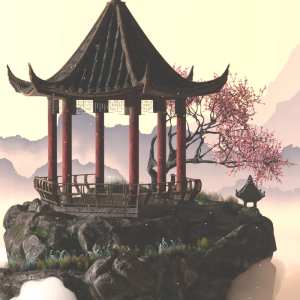 V176 Iray Pagoda Diorama V176 Iray Pagoda Diorama