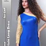 JMR dForce Chrissie Long Dress for G8F JMR dForce Chrissie Long Dress for G8F