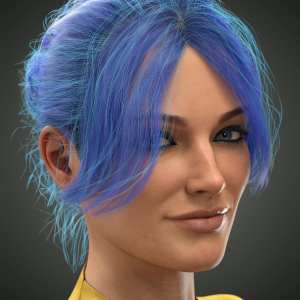 dForce Loose Updo Hair for Genesis 8 Female dForce Loose Updo Hair for Genesis 8 Female