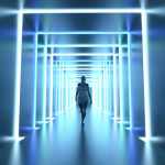 Neon Light Corridor Neon Light Corridor