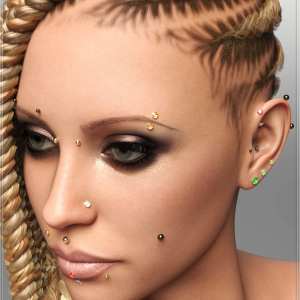 Piercings Pack for Genesis 9 Piercings Pack for Genesis 9