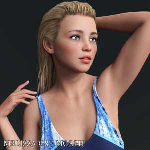 Melissa Character Morph For Genesis 8 Females Melissa Character Morph For Genesis 8 Females