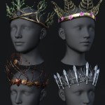Seasonal Diadems for Genesis 8 and 8.1 Males and Females Seasonal Diadems for Genesis 8 and 8.1 Males and Females