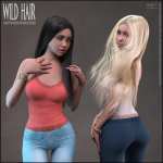 Wild Hair for Genesis 8 Wild Hair for Genesis 8