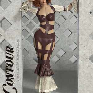 Contour dForce outfit for Genesis 8 Females Contour dForce outfit for Genesis 8 Females