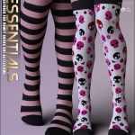 Essentials Textures for Comfy Socks G8F Essentials Textures for Comfy Socks G8F
