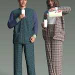 dForce Comfy Pajama Set for Genesis 9, 8, and 8.1 dForce Comfy Pajama Set for Genesis 9, 8, and 8.1