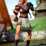 Tribal Warrior Queen Outfit for Genesis 8 Female(s) Tribal Warrior Queen Outfit for Genesis 8 Female(s)