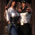 Desperado Gun Poses and Prop for Genesis 8 Male Desperado Gun Poses and Prop for Genesis 8 Male