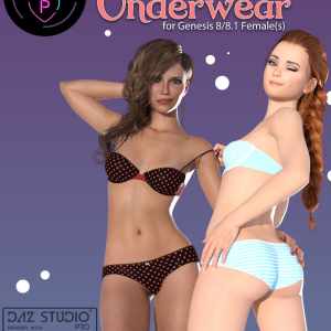 Cutie Underwear for Genesis 8 and 8.1 Female Cutie Underwear for Genesis 8 and 8.1 Female