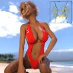 Hour Glass Reactive dForce Monokini for Genesis 8 Female Hour Glass Reactive dForce Monokini for Genesis 8 Female