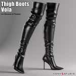 Thigh Boots Vola For G8F Thigh Boots Vola For G8F