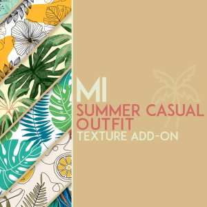 dForce MI Summer Casual Outfit Texture Add-on dForce MI Summer Casual Outfit Texture Add-on